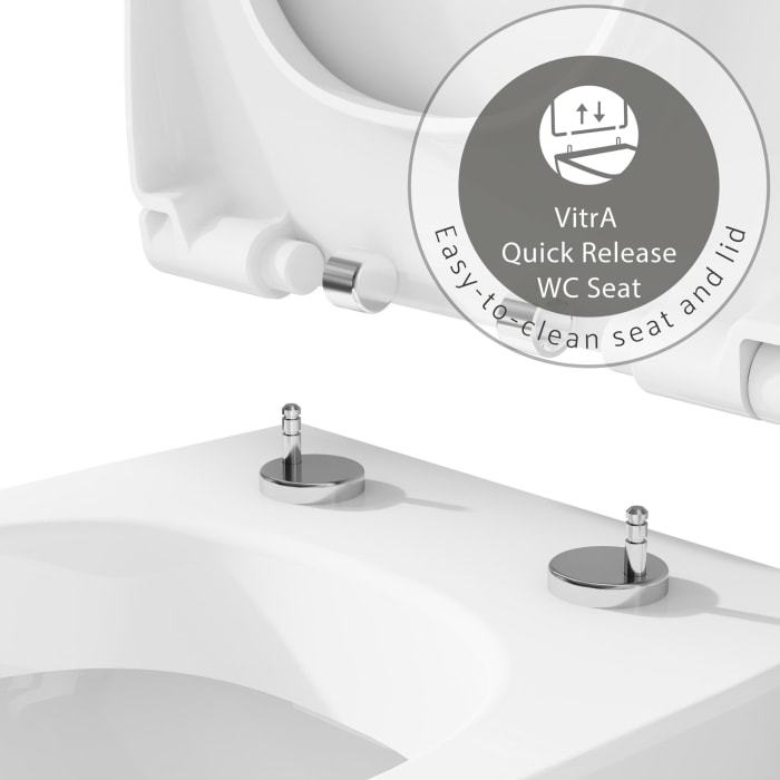 VitrA Metropole WC-Sitz Slim mit Absenkautomatik