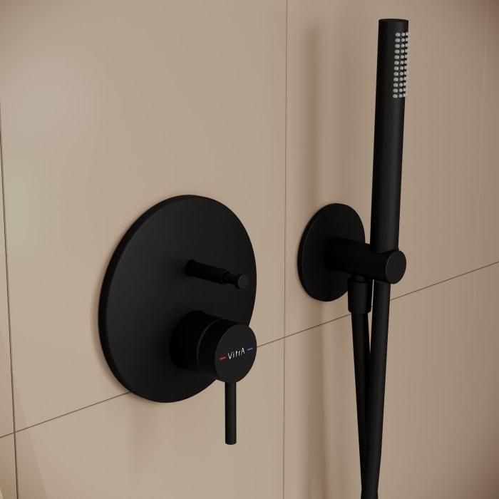 VitrA Origin Einhebel-Wannenfüll- und Brausearmatur, Unterputz