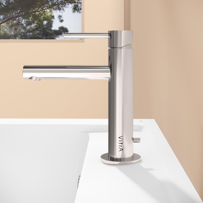 VitrA Origin Einhebel-Waschtischmischer mit Ablaufgarnitur