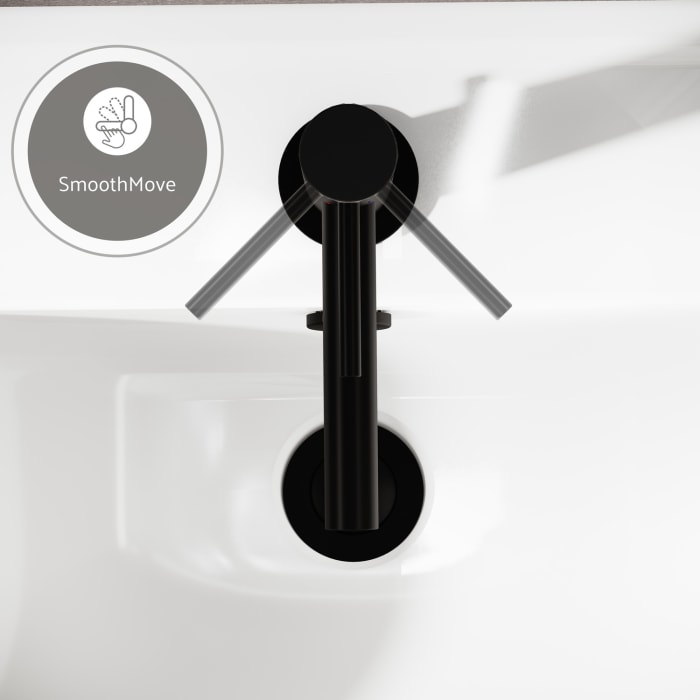 VitrA Origin Einhebel-Waschtischmischer mit Ablaufgarnitur