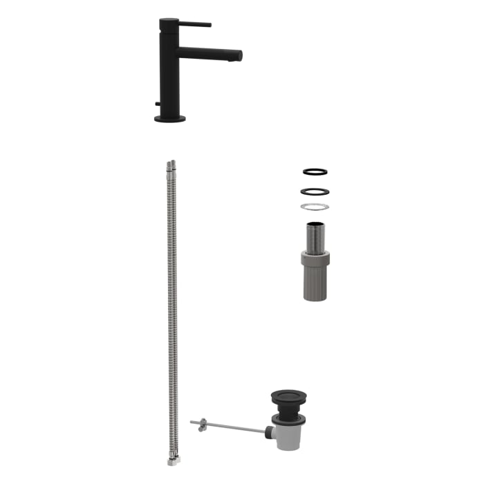 VitrA Origin Einhebel-Waschtischmischer mit Ablaufgarnitur