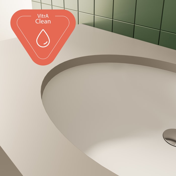 VitrA S20 Unterbauwaschtisch oval 58,5 x 45 cm