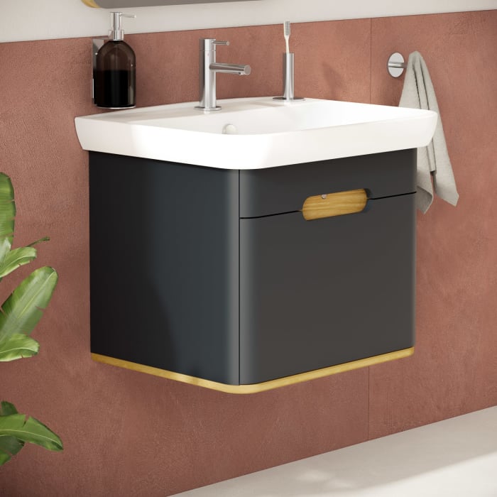 Vitra Sento Waschtischkombination 63 x 48,5 cm mit 1 Auszug