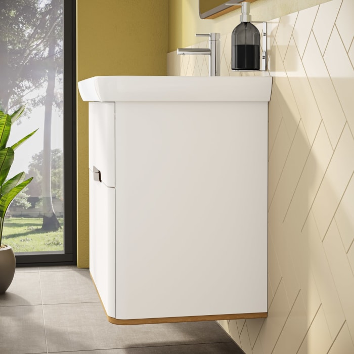 Vitra Sento Waschtischkombination 78 x 48,5 cm mit 2 Auszügen