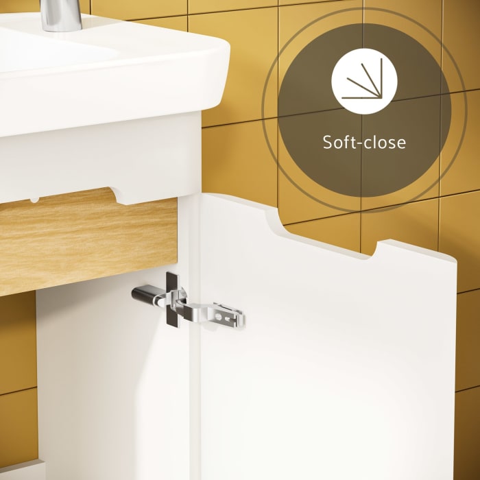 Vitra Sento Waschtischkombination 50 x 37,5 cm, Türanschlag rechts