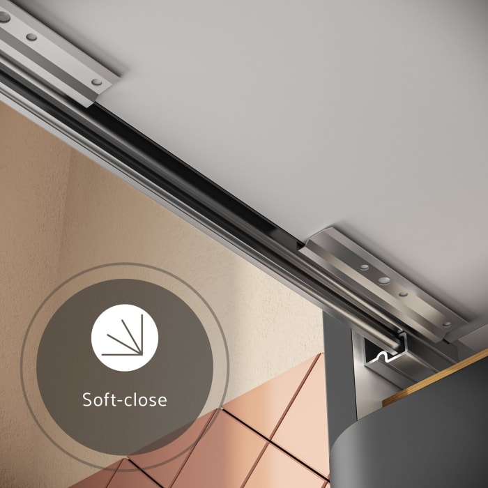 Vitra Sento Waschtischkombination 98 x 48,5 cm mit 2 Auszügen