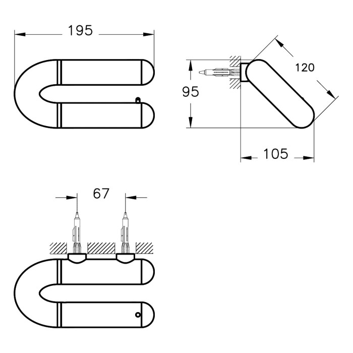 VitrA Liquid Papierrollenhalter