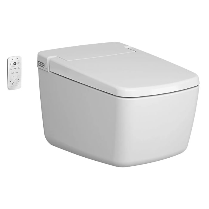 VitrA V-Care Prime Lite Dusch-Wand-WC ohne Spülrand