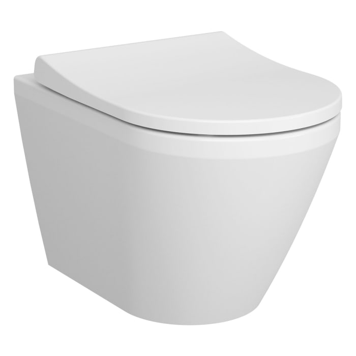 VitrA M-Line Tiefspül-Wand-WC 54 cm, randlos, rund