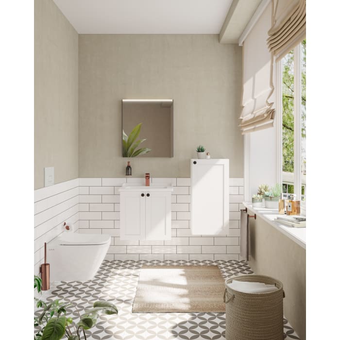 VitrA M-Line Tiefspül-Wand-WC 54 cm, randlos, eckig