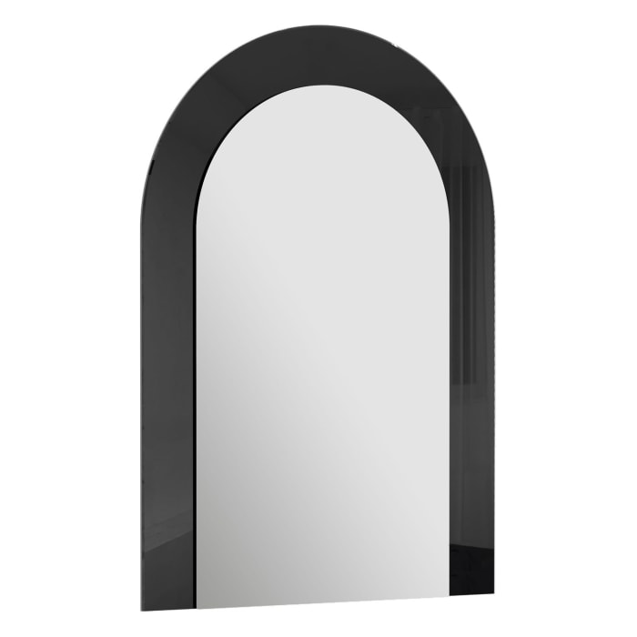 VitrA Liquid Wandspiegel in Schwarz Matt 57 x 80 cm – eleganter Badspiegel fürs Badezimmer