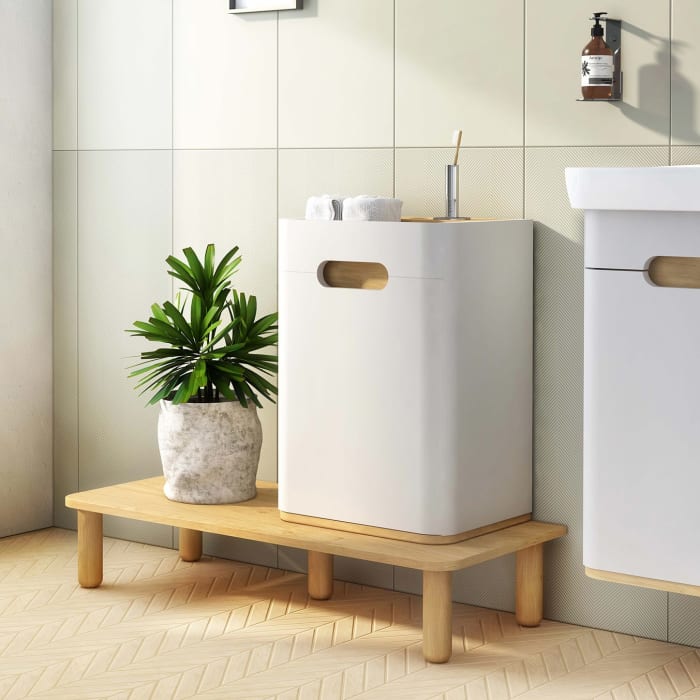 Vitra Sento Halbhochschrank 40 x 29,5 x 58 cm mit Türanschlag links