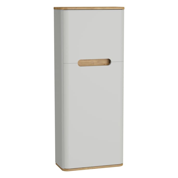 VitrA Sento Hochschrank Compact 50 x 22 x 122 cm, 2 Türen, Türanschlag rechts