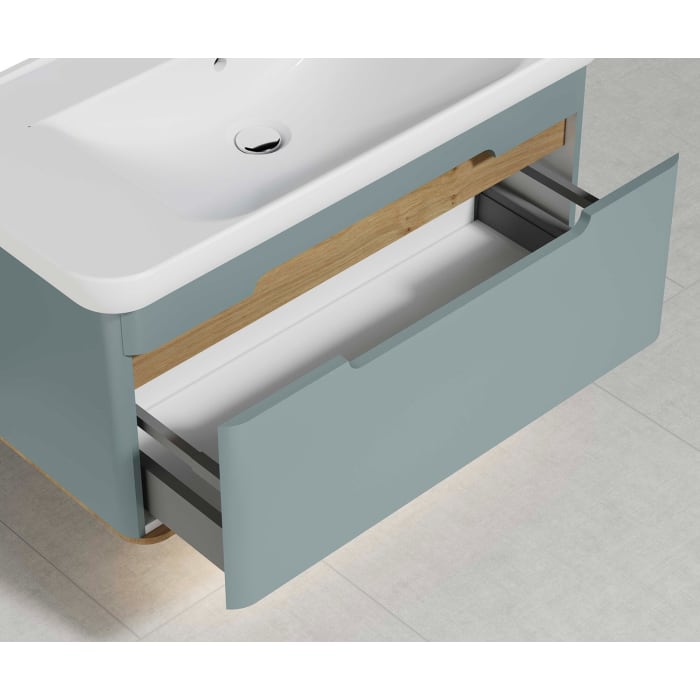 Vitra Sento Waschtischkombination 98 x 48,5 cm mit 1 Auszug