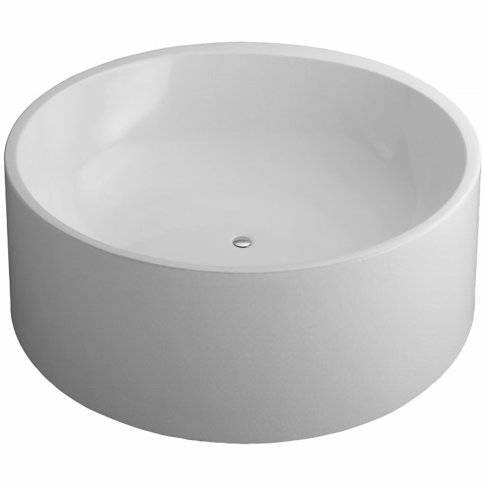 VitrA Istanbul zylindrische Badewanne freistehend