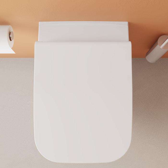 VitrA M-Line WC-Sitz Slim Wrap, eckig mit Absenkautomatik