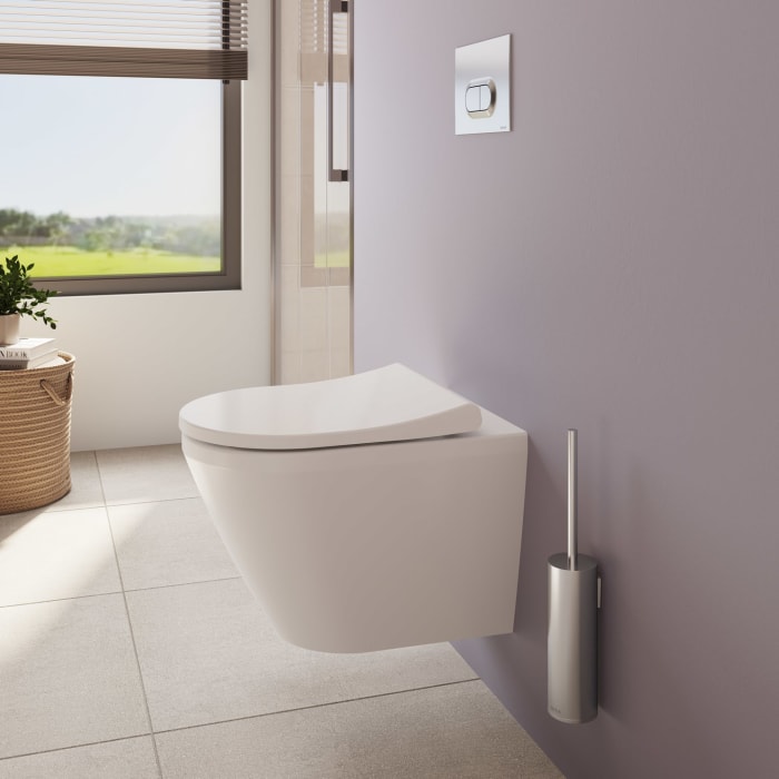 VitrA Aquacare Integra WC-Set mit Bidetfunktion, spülrandlos, inkl. Sitz