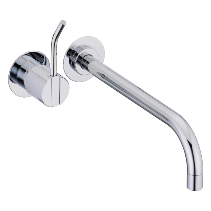 Vola Wand-Waschtisch-Eingriffmischer UP mit Auslauf rechts, Ausladung 22,5 cm