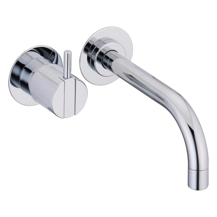 Vola Wand-Waschtisch-Eingriffmischer UP mit Auslauf rechts, Ausladung 16 cm