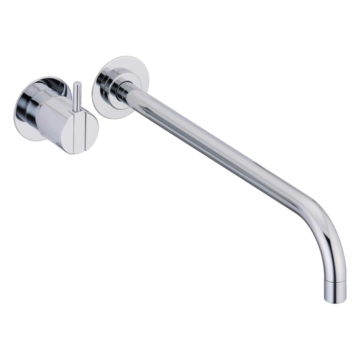 Vola Wand-Waschtisch-Eingriffmischer UP mit Auslauf rechts, Ausladung 30 cm