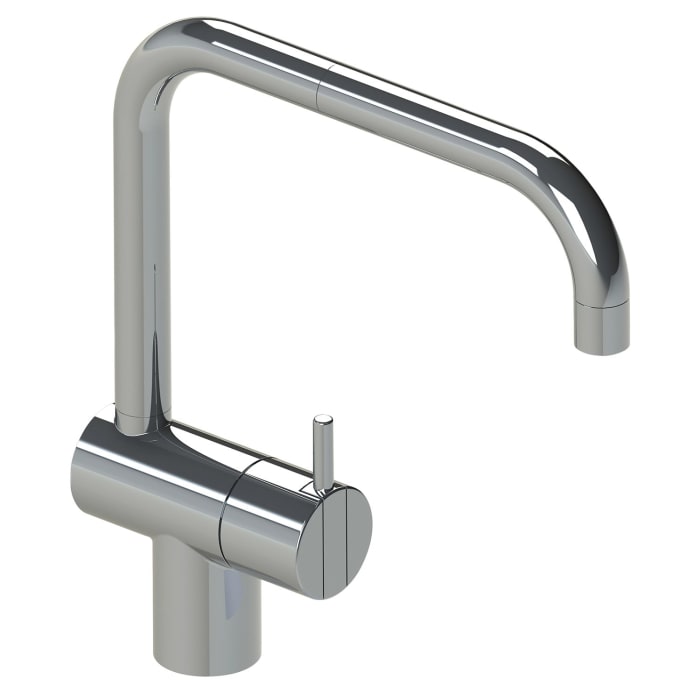 Vola Waschtisch-Eingriffmischer mit Doppelschwenkauslauf