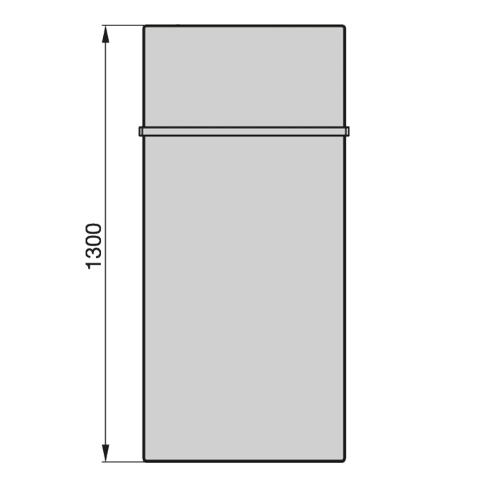 Zehnder Fina Lean Bar Badheizkörper 130 x 50 cm