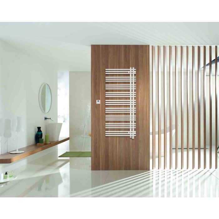 Zehnder Forma Asym LFAEL-170-50/GD Handtuchwärmer 49,6 x 180,1 cm links mit RACY-C