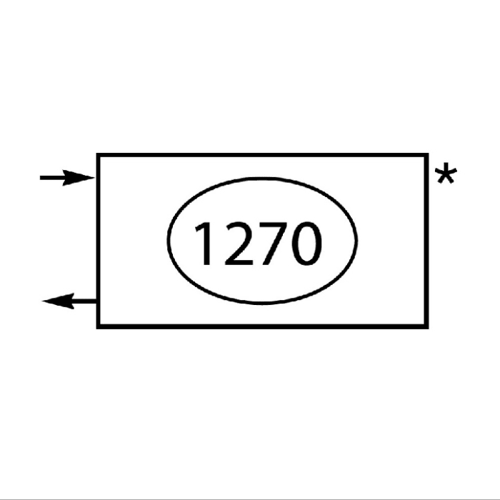 Zehnder Charleston 4057 Austausch-Heizkörper 174,8 x 56,6 x 13,6 cm, Anschluss 1270