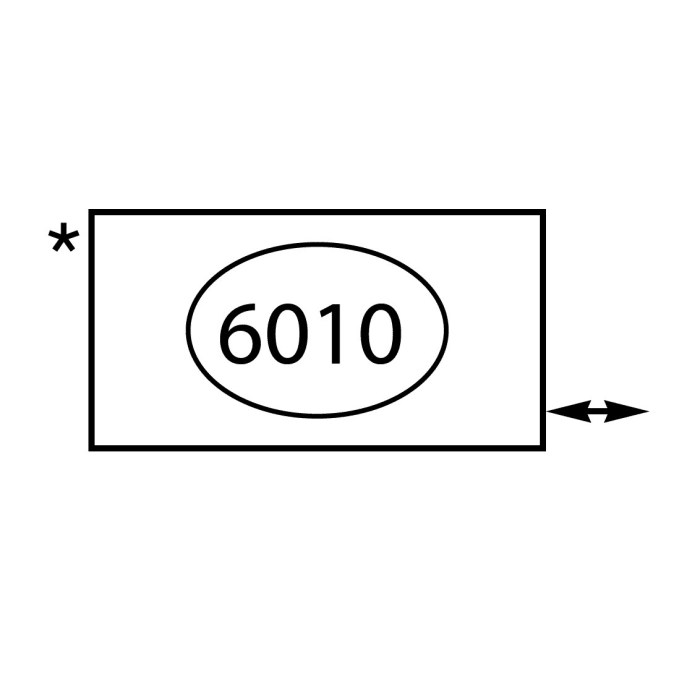 Zehnder Charleston 2060 Heizkörper 101,2 x 60 x 6,2 cm mit Anschluss 6010