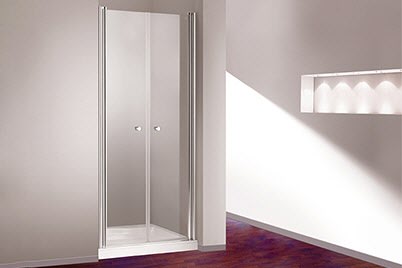 Pendeltür in Nische