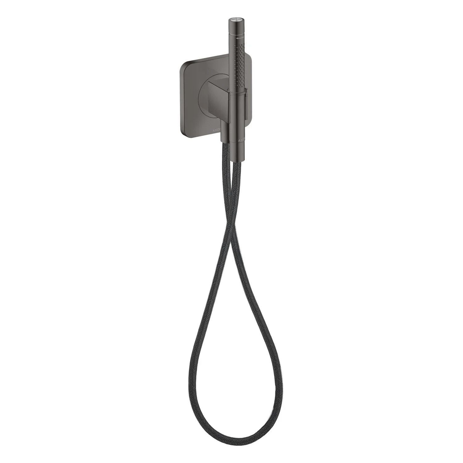 AXOR Citterio C Portereinheit 120/120 mit Stabhandbrause, 2 Strahlarten und Textilbrauseschlauch
