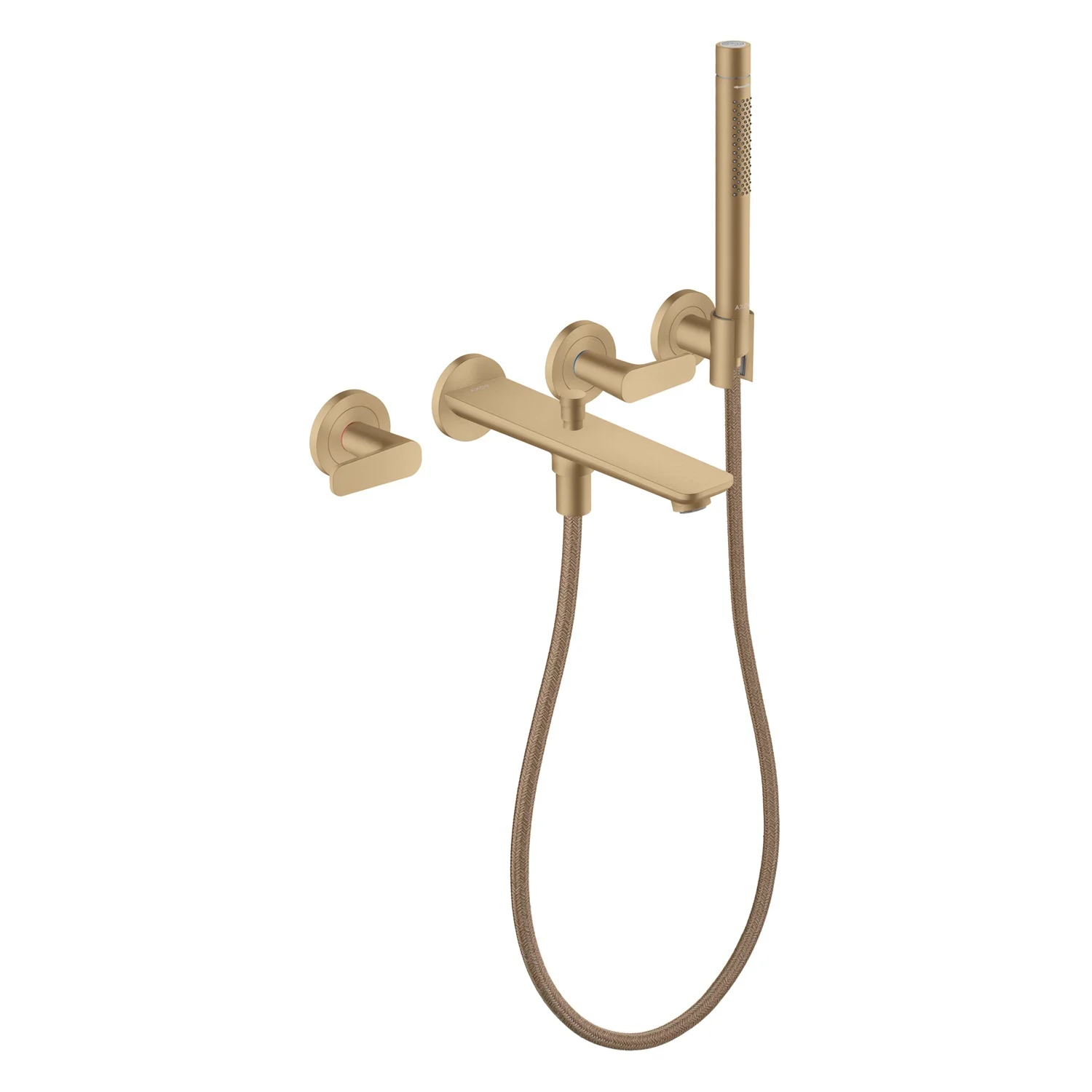 AXOR Citterio C Unterputz 3-Loch Wannenarmatur mit Handbrause