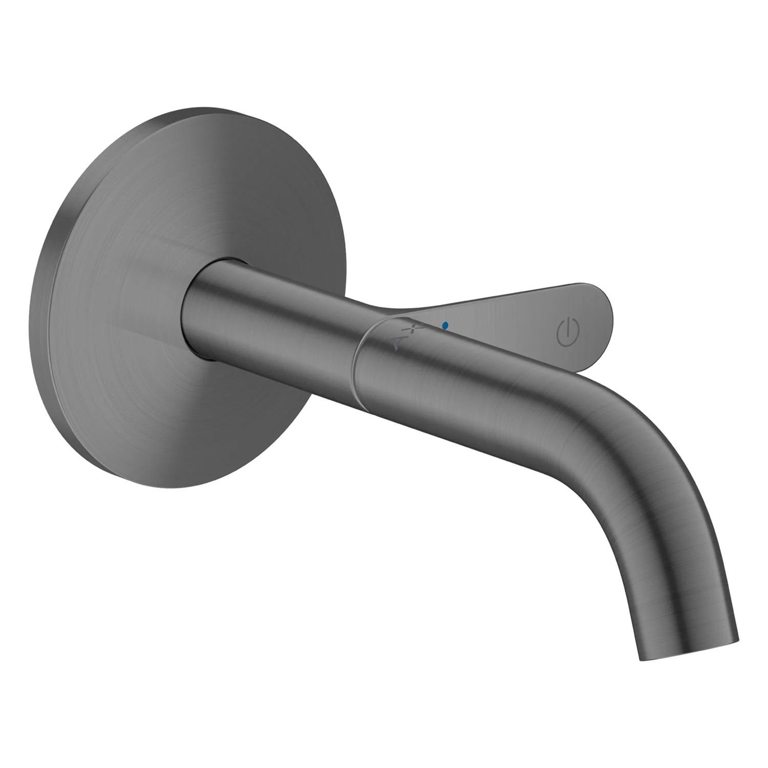 AXOR One Waschtischarmatur UP für Wandmontage mit Select-Griff und Auslauf 16 cm