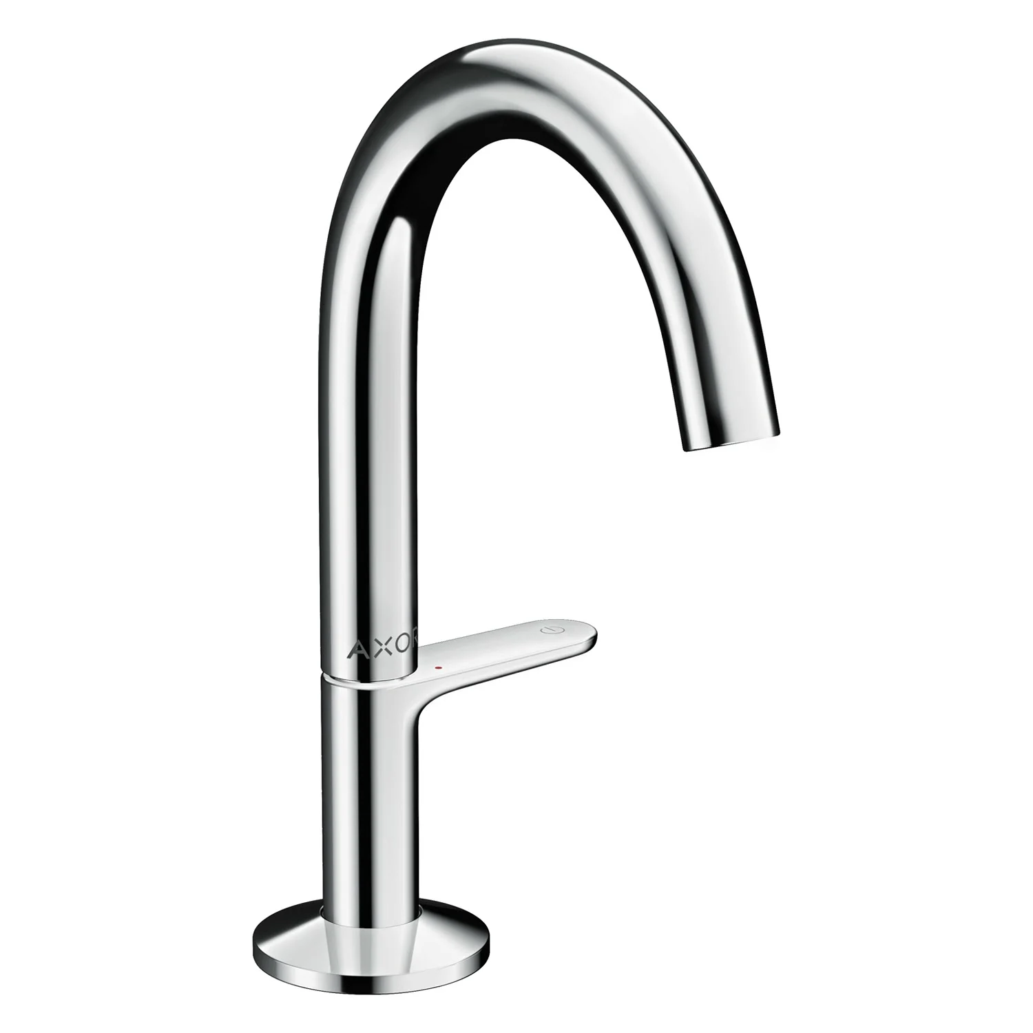 AXOR One Waschtischmischer Select 140 mit Push-Open Ablaufgarnitur