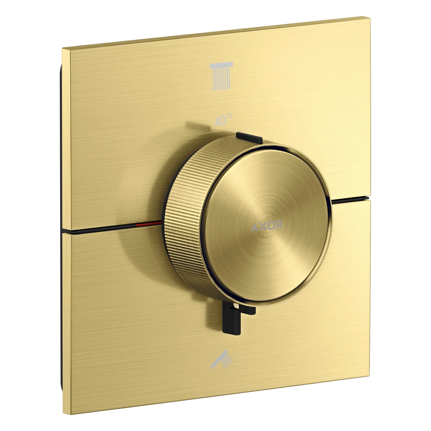 AXOR ShowerSelect ID Thermostat Unterputz eckig für 2 Funktionen