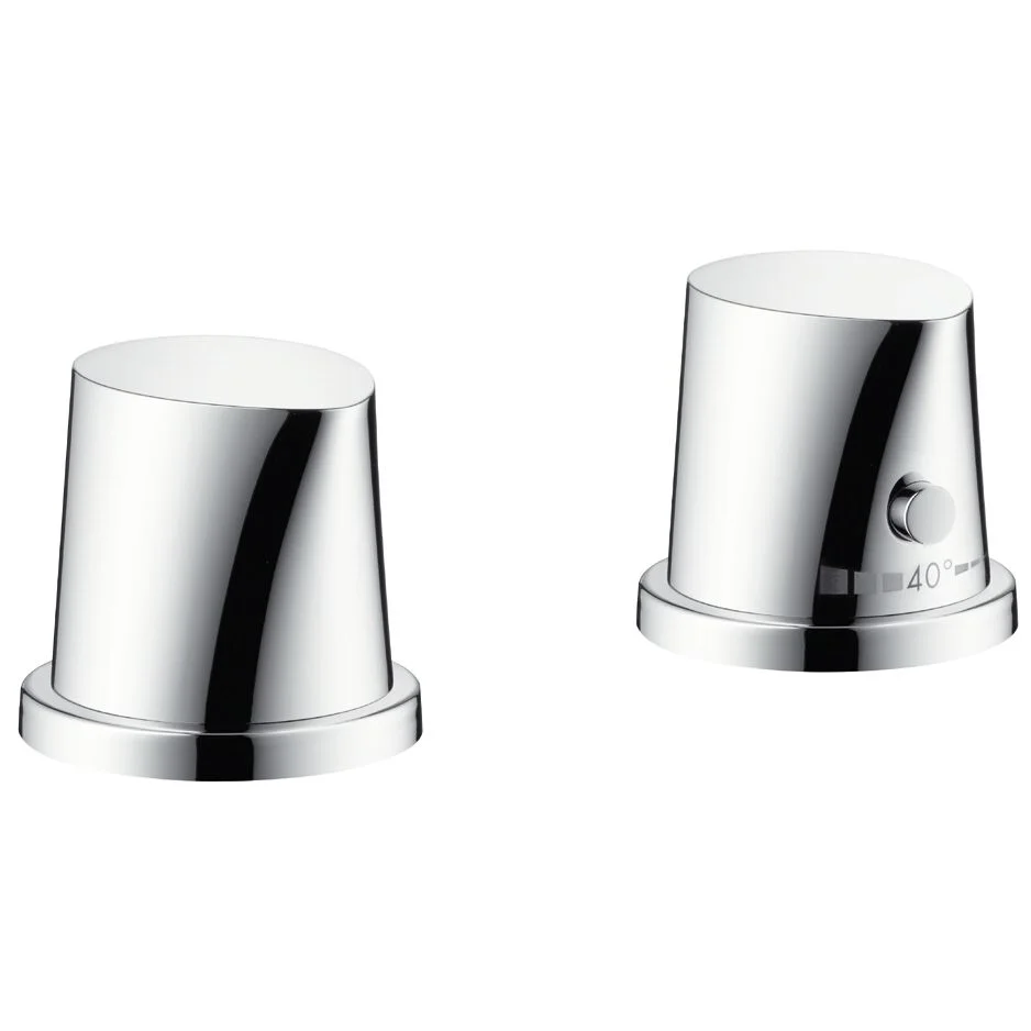 AXOR Starck Organic 2-Loch-Wannenrandthermostat