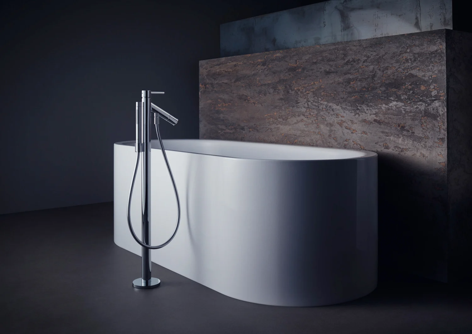 AXOR Starck Einhebel-Wannenmischer für Bodenmontage Bild 2