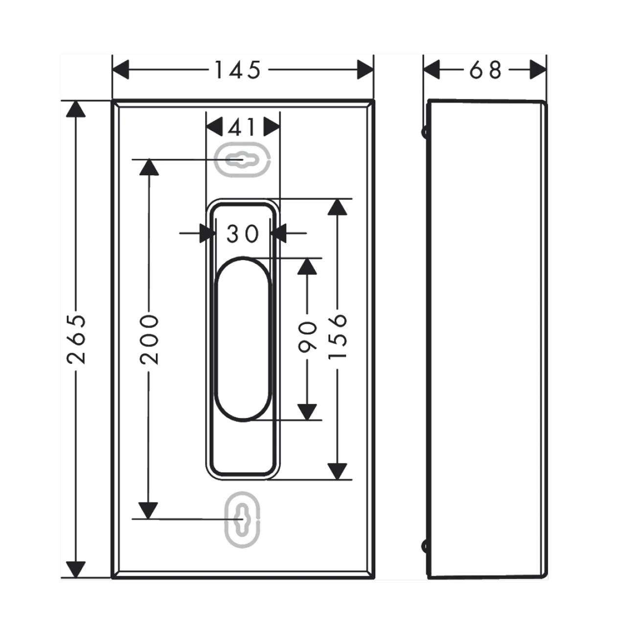 AXOR Universal Circular Kosmetiktuchbox Bild 2