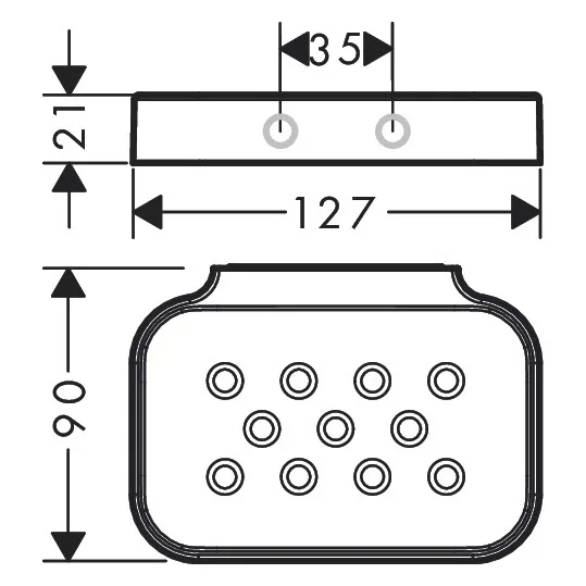 AXOR Universal Circular Seifenschale Bild 2