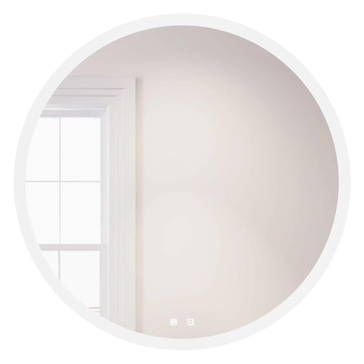 pianura Mia LED Badspiegel mit Spiegelheizung und einer Breite von 100 cm Bild 2