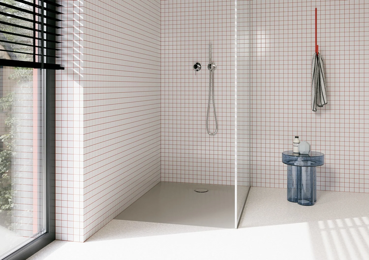 Bette Ultra Space brodzik prysznicowy 140 × 100 × 2,5 cm z powłoką BetteAntirutsch Pro Zdjęcie 3