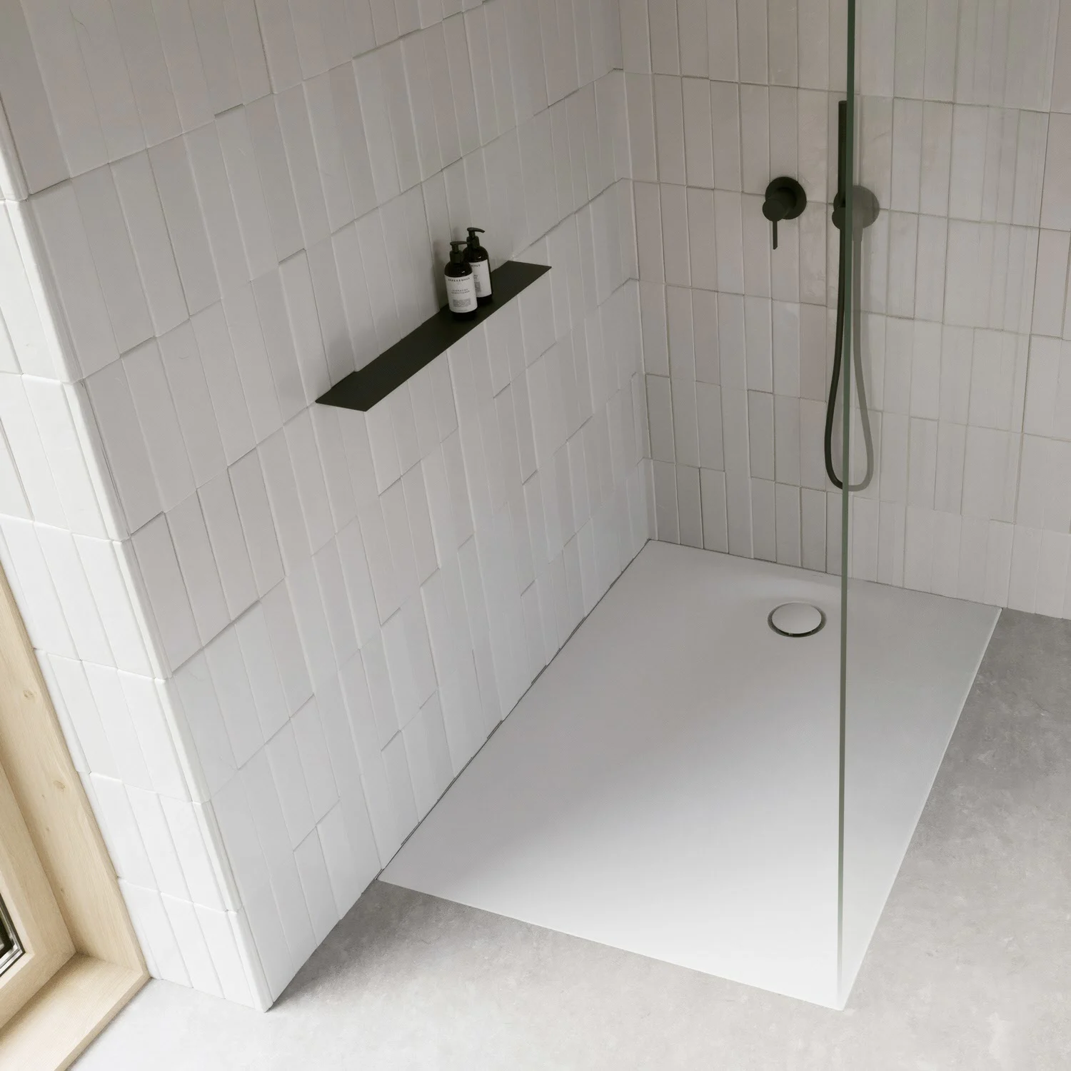 Bette Ultra Space Duschwanne 140 × 80 × 2,5 cm mit BetteAntirutsch Sense Bild 4