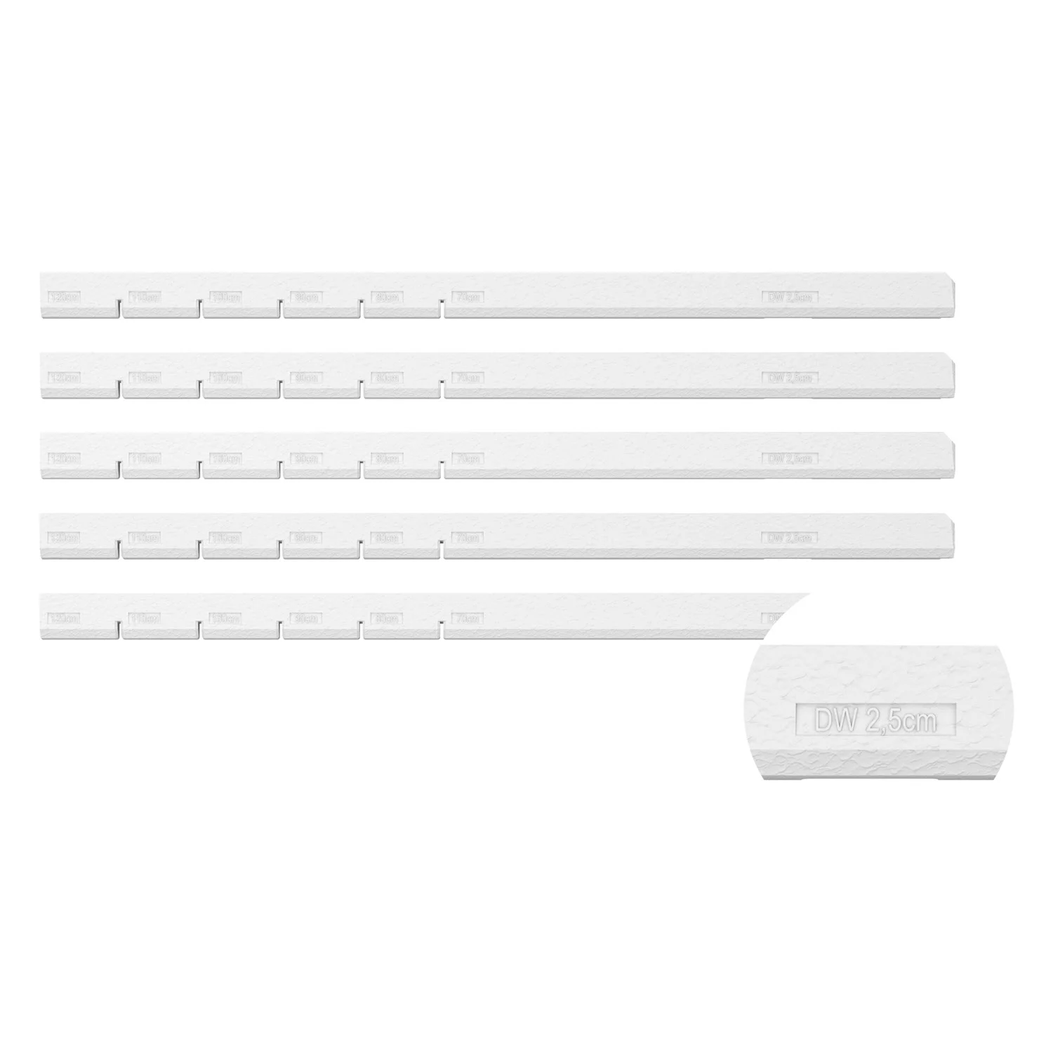 Bette Minimum-Wannenträger Flex für Duschwannen 2,5 cm