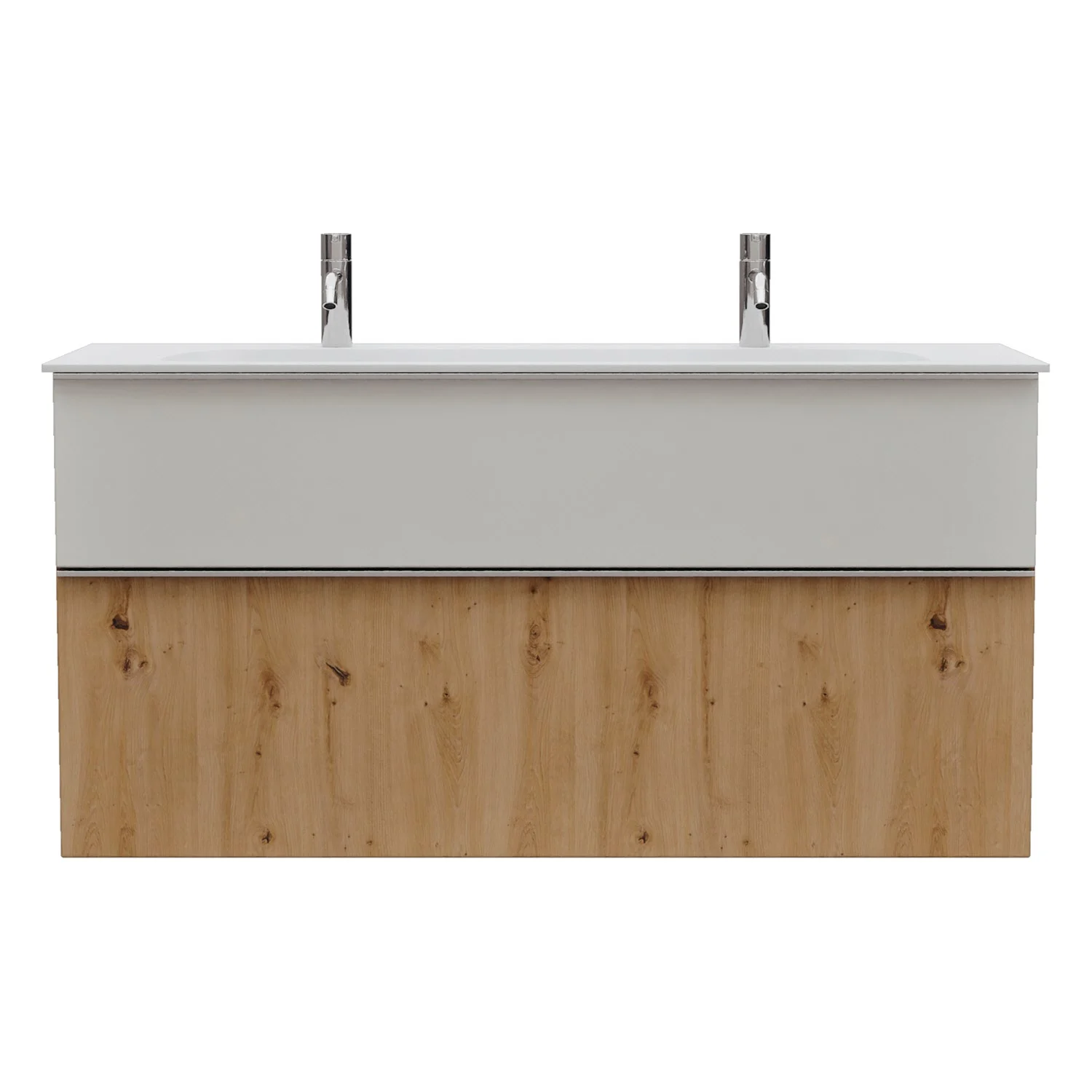 burgbad Fiumo 2.0 Mineralguss-Waschtisch mit Waschtischunterschrank 122 cm, mit Griff G0146 Bild 11