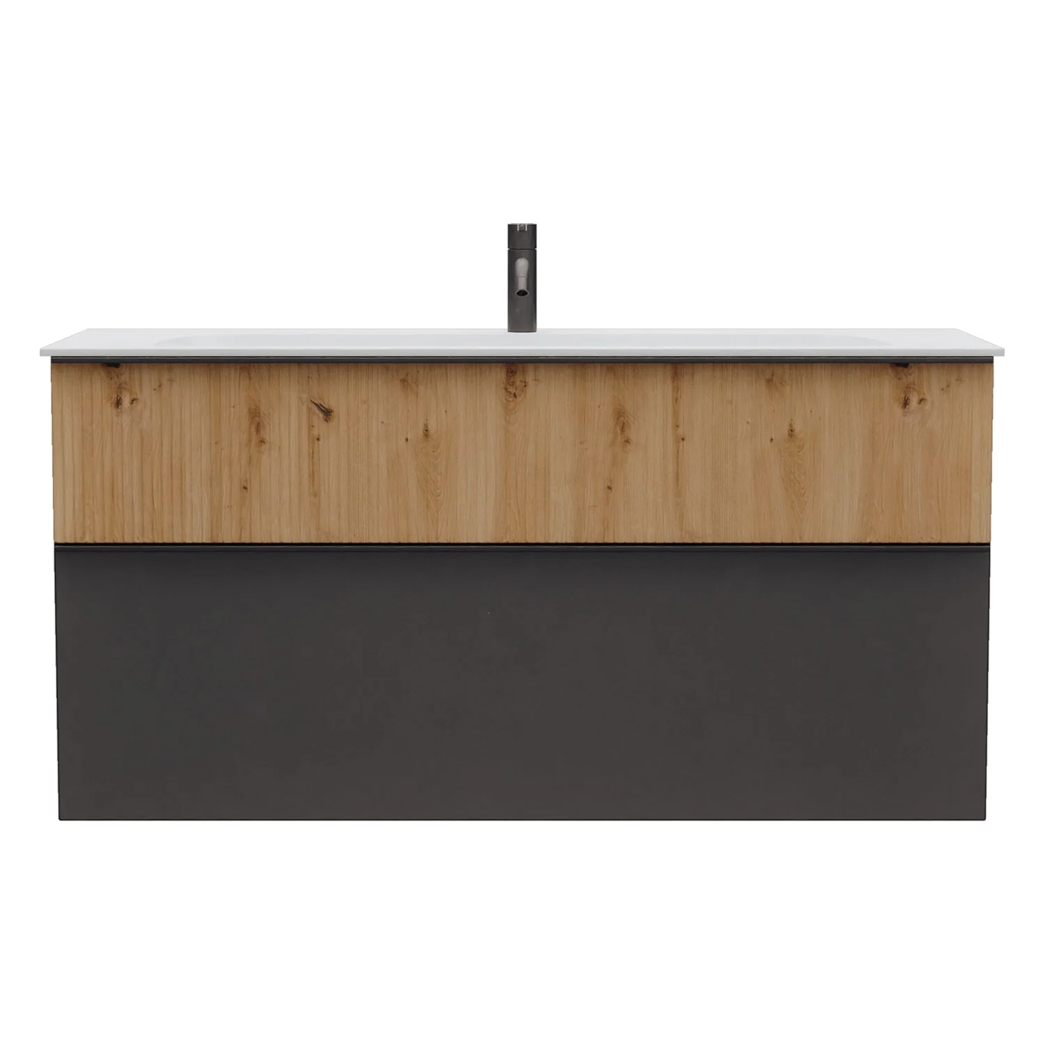 burgbad Fiumo 2.0 Mineralguss-Waschtisch mit Waschtischunterschrank 122 cm, mit Griff G0200 Bild 11