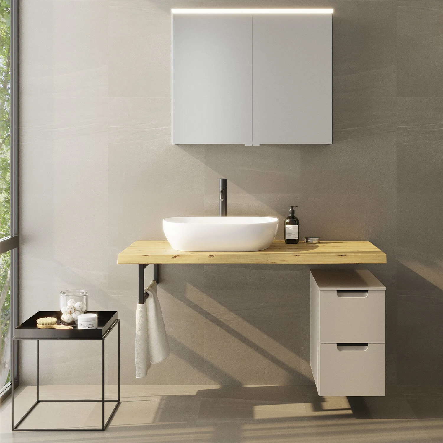 burgbad Ilo Konsolenplatte 90,6 cm Bild 3