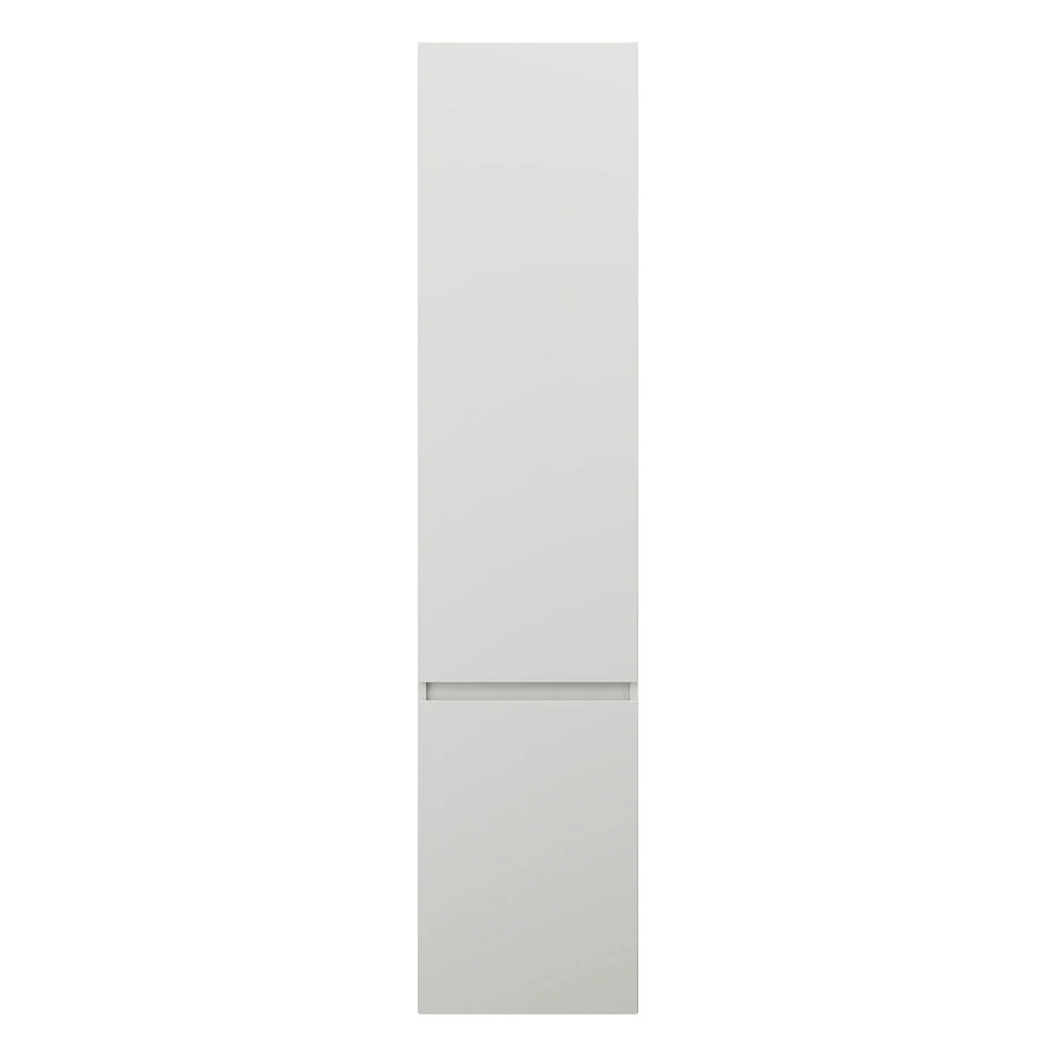 Biała szafka apteczna widok z przodu, Burgbad