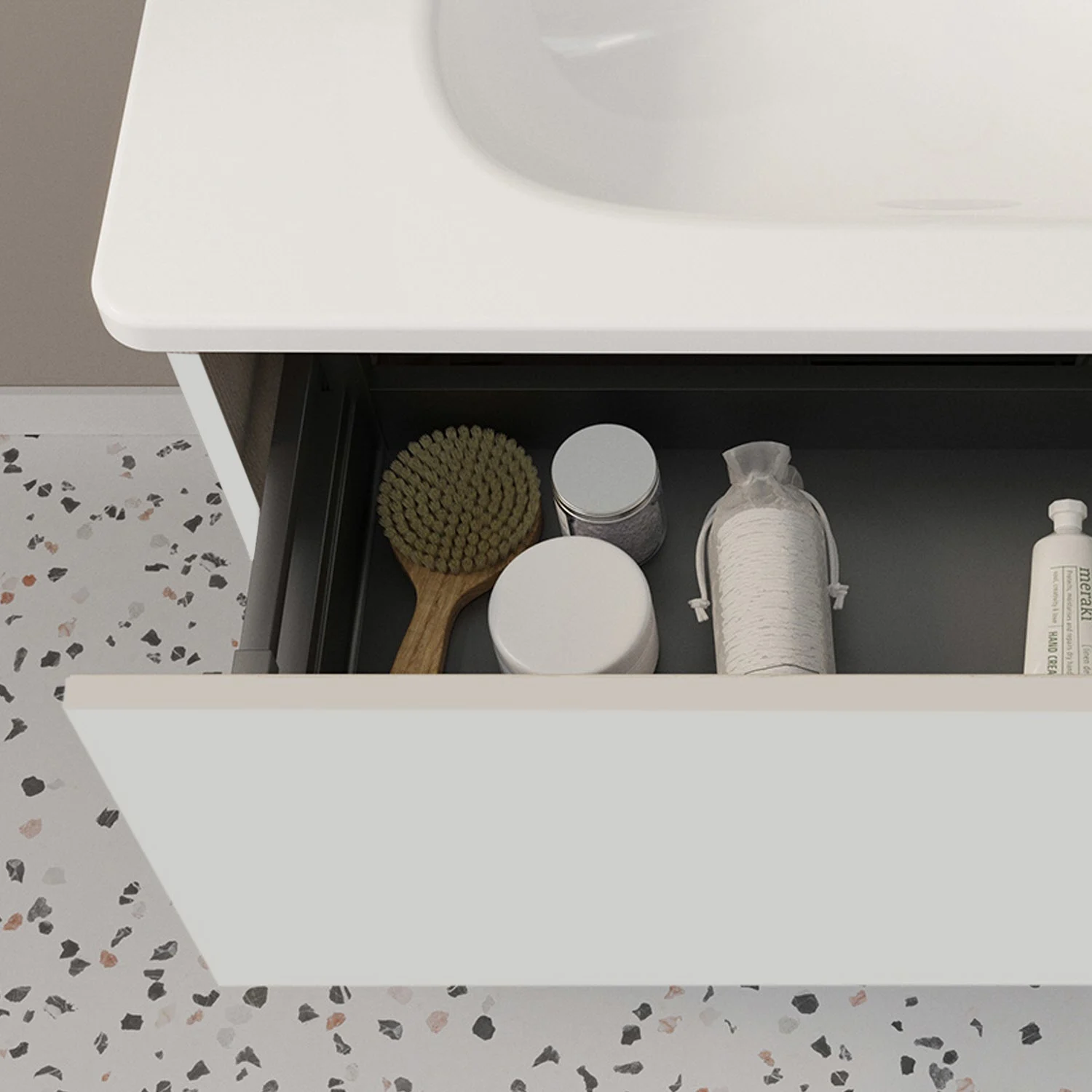 burgbad Liniq Badmöbel Set 100,5 cm mit LED-Lichtspiegel Bild 8