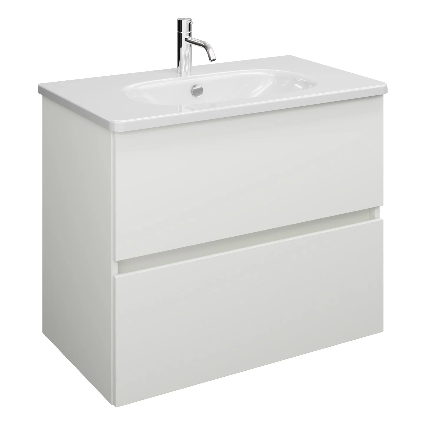 burgbad Liniq Waschtisch mit Unterschrank 80,5 cm Bild 3