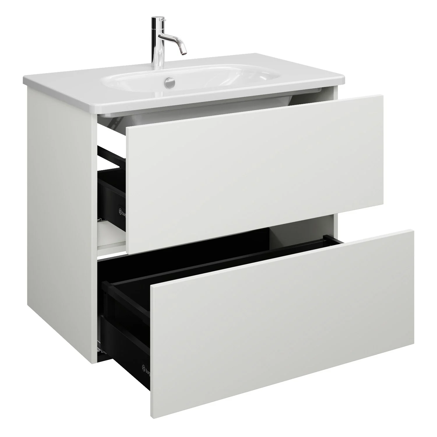 burgbad Liniq Waschtisch mit Unterschrank 80,5 cm Bild 4